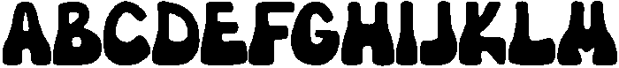 Blondie otf (400) Font UPPERCASE
