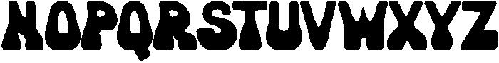 Blondie otf (400) Font UPPERCASE