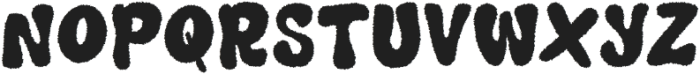 Bloob Waves Rough otf (400) Font UPPERCASE