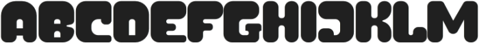 Bloob Zone Regular otf (400) Font UPPERCASE