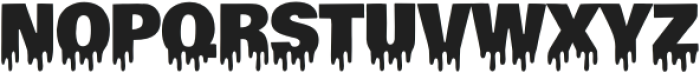 Blood Monsta Regular otf (400) Font LOWERCASE