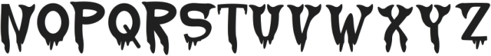 Blood On Cauldron ttf (400) Font LOWERCASE