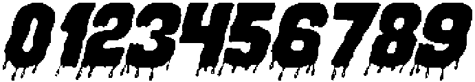 Blood Thirsty 667 Regular otf (400) Font OTHER CHARS