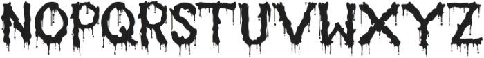 Bloodsoul otf (400) Font UPPERCASE