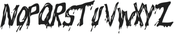 Bloodsuckers ttf (400) Font UPPERCASE