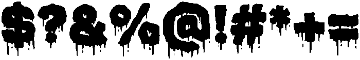 Bloodwell otf (400) Font OTHER CHARS