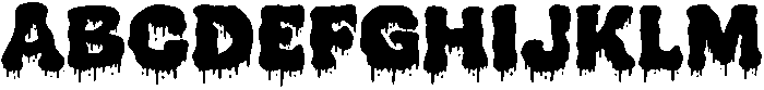 Bloodwell otf (400) Font UPPERCASE