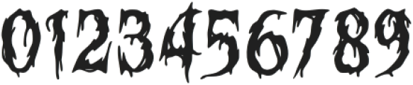 Bloody Corpse otf (400) Font OTHER CHARS