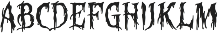 Bloody Corpse otf (400) Font UPPERCASE