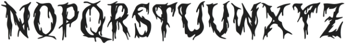 Bloody Corpse otf (400) Font UPPERCASE