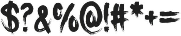 Bloody Echoes otf (400) Font OTHER CHARS