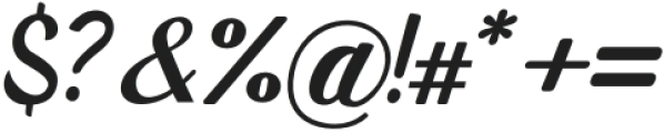Bloody Sunday Script Typeface otf (400) Font OTHER CHARS