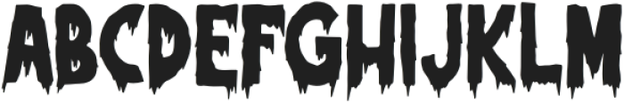 BloodyFrozen-Regular otf (400) Font LOWERCASE