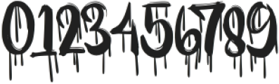 BloodyShout-Regular otf (400) Font OTHER CHARS