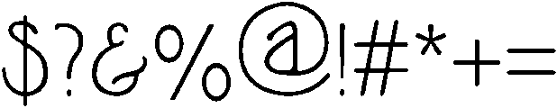 Bloom Regular otf (400) Font OTHER CHARS