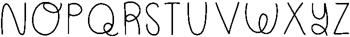 Bloom Regular otf (400) Font UPPERCASE