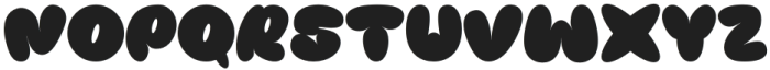 Bloombang Regular otf (400) Font UPPERCASE