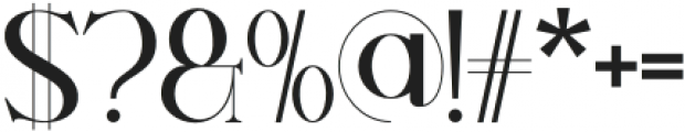 Bloomed Serif - Regular otf (400) Font OTHER CHARS