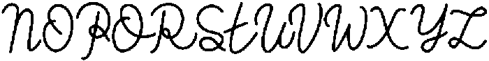 Bloomette Regular otf (400) Font UPPERCASE