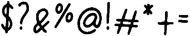 Bloomhot otf (400) Font OTHER CHARS