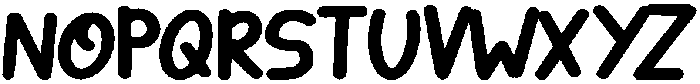 Bloomhot otf (400) Font UPPERCASE