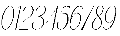 Bloomic Oblique otf (400) Font OTHER CHARS
