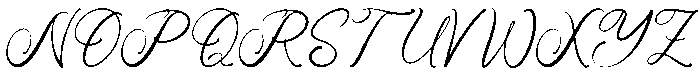Bloomin Gflow otf (400) Font UPPERCASE