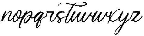 Bloomin Gflow otf (400) Font LOWERCASE
