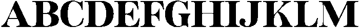 Blooming  Regular otf (400) Font UPPERCASE