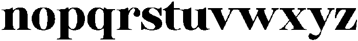 Blooming  Regular otf (400) Font LOWERCASE