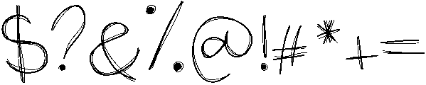 Blooming otf (400) Font OTHER CHARS