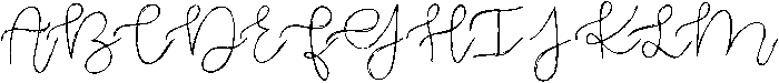 Blooming otf (400) Font UPPERCASE