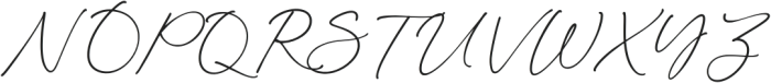 BloomingHeart-Regular otf (400) Font UPPERCASE