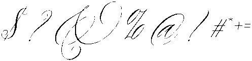 Bloomingdale Regular otf (400) Font OTHER CHARS