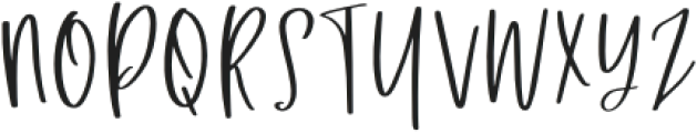 Bloomish Script Regular otf (400) Font UPPERCASE