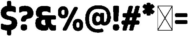 Bloopster Regular otf (400) Font OTHER CHARS