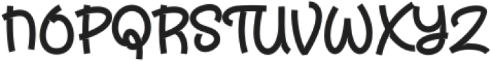 Bloopsy otf (400) Font UPPERCASE