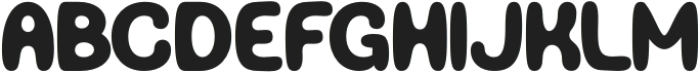 Bloppy Regular otf (400) Font UPPERCASE