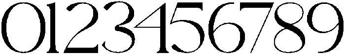 Blore otf (400) Font OTHER CHARS