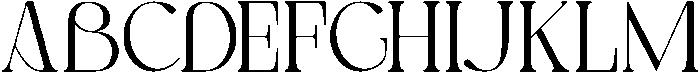 Blore otf (400) Font UPPERCASE