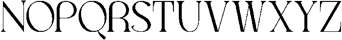 Blore otf (400) Font UPPERCASE