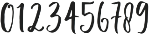 Bloshoming Script Regular otf (400) Font OTHER CHARS