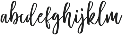 Bloshoming Script Regular otf (400) FONT