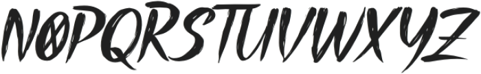 Blosikos Italic otf (400) Font LOWERCASE