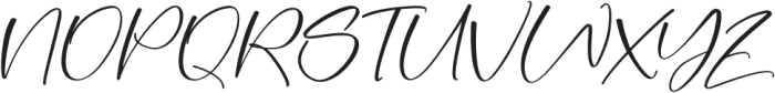 Blossom Daisy Italic otf (400) Font UPPERCASE