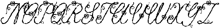Blossom Reverie Regular otf (400) Font UPPERCASE