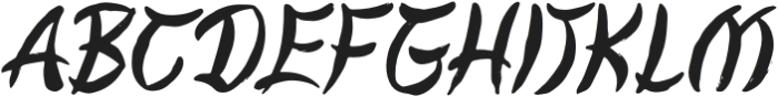 Blossom Sakura Italic otf (400) Font LOWERCASE