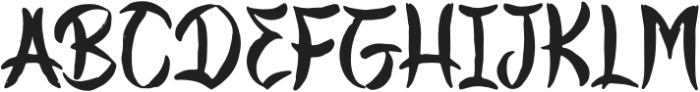 Blossom Sakura otf (400) Font UPPERCASE