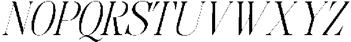 Blouse Lavender Italic otf (400) Font LOWERCASE