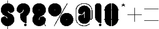 Blowing Bubble otf (400) Font OTHER CHARS
